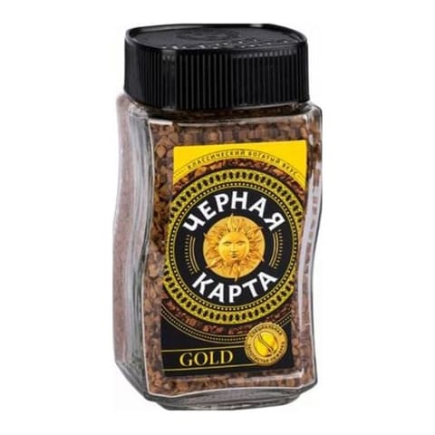 Черная карта Gold, растворимый, 95 гр